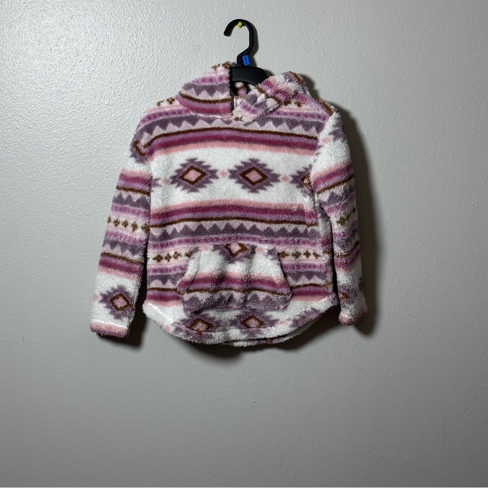 The Children’s Place Girls Hoodie Fleece Jacket Sweater Size 5/6